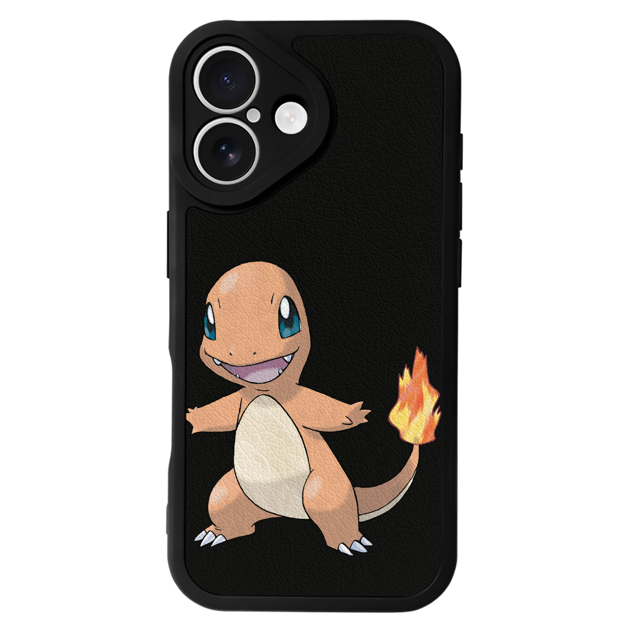 （画像用） ポケットモンスター Pokémon 【iPhone 16シリーズ対応】シリコンスマホケース（レザー調） 材質：シリコン